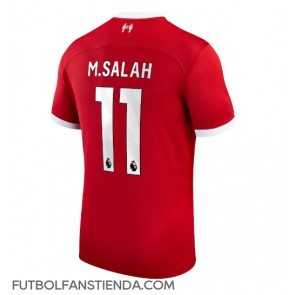 Liverpool Mohamed Salah #11 Primera Equipación 2023-24 Manga Corta